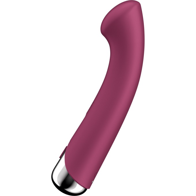 Вибратор для точки G с ротацией SATISFYER SPINNING G-SPOT 1 бордовый 4048758 Вибратор для точки G с ротацией SATISFYER SPINNING G-SPOT 1 бордовый 4048758