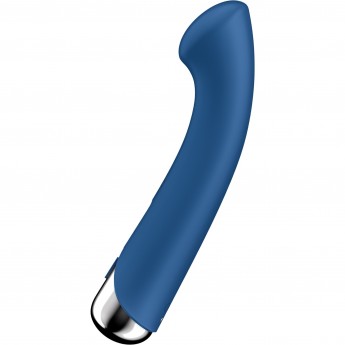 Вибратор для точки G с ротацией SATISFYER SPINNING G-SPOT 1 синий
