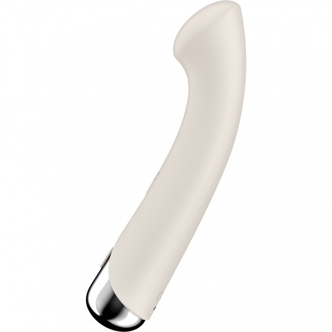 Вибратор для точки G с ротацией SATISFYER SPINNING G-SPOT 1 бежевый 4048772 Вибратор для точки G с ротацией SATISFYER SPINNING G-SPOT 1 бежевый 4048772